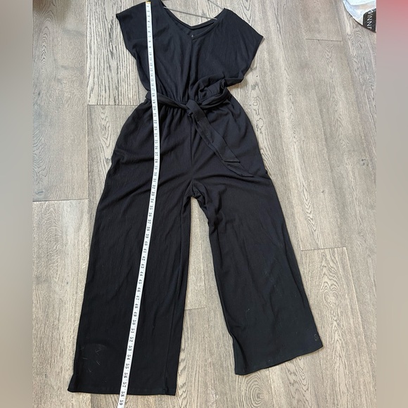 BNWOT CUDDL DUDS V-neck Wide leg jumpsuit - Picture 9 of 11